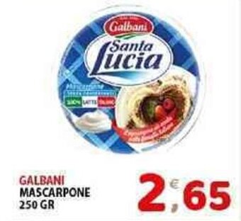Mio Market GALBANI MASCARPONE 250 GR offerta