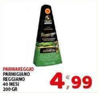 Mio Market PARMAREGGIO PARMIGIANO REGGIANO 40 MESI 200 GR offerta