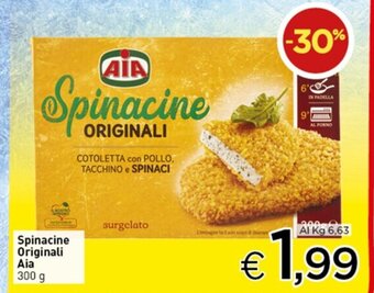 Spinacine Originali Aia 300 g