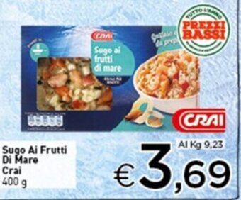 Crai Sugo Ai Frutti Di Mare Crai 400 g offerta