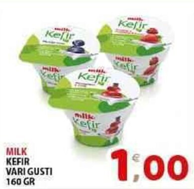 Mio Market MILK KEFIR VARI GUSTI 160 GR offerta
