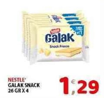 NESTLE' GALAK SNACK 26 GR X 4