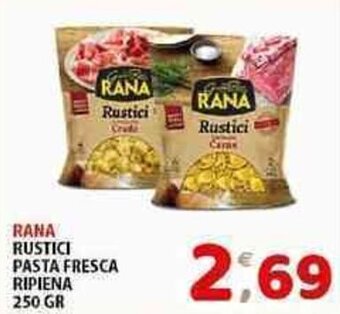RANA RUSTICI PASTA FRESCA RIPIENA 250 GR