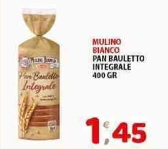 Mio Market MULINO BIANCO PAN BAULETTO INTEGRALE 400 GR offerta