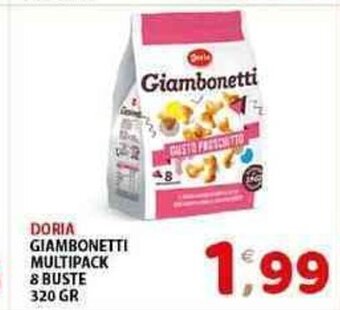 DORIA GIAMBONETTI MULTIPACK 8 BUSTE 320 GR