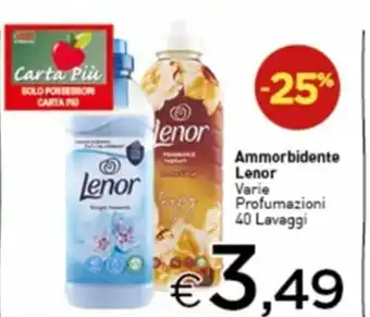 Crai Ammorbidente Lenor Profumazioni 40 Lavaggi Varie Profumazioni 40 Lavaggi offerta