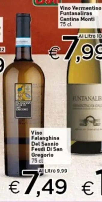 Vino Vino Falanghina Del Sannio Feudi Di San Gregorio 75 cl