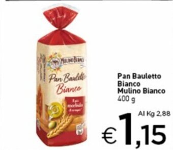 Pan Bauletto Bianco Mulino Bianco 400 g