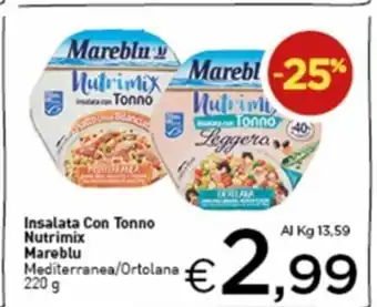 Crai Insalata Con Tonno Nutrimix Mareblu 220 g offerta