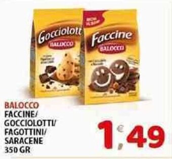 BALOCCO FACCINE/ GOCCIOLOTTI FAGOTTINI/ SARACENE 350 GR