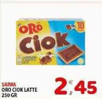 SAIWA ORO CIOK LATTE 250 GR