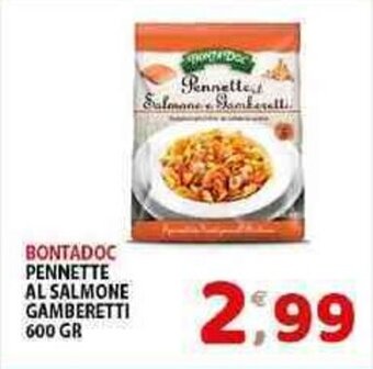 BONTADOC PENNETTE AL SALMONE GAMBERETTI 600 GR