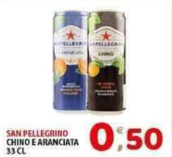 SAN PELLEGRINO CHINO E ARANCIATA 33 CL