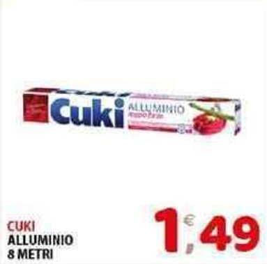 Mio Market CUKI ALLUMINIO 8 METRI offerta