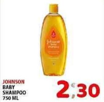 JOHNSON BABY SHAMPOO 750 ML