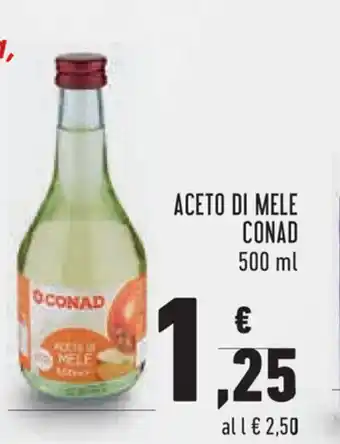Conad Conad Aceto di Mele 500ml offerta