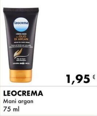 LEOCREMA Mani argan 75 ml