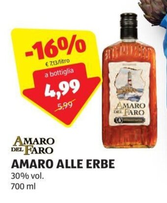 AMARO DEL FARO AMARO ALLE ERBE 700 ml