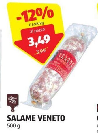 ALDI SALAME VENETO 500 g offerta