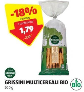 ALDI GRISSINI MULTICEREALI BIO 200 g offerta