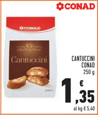 Conad Conad Cantuccini 250g offerta
