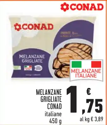Conad Conad Melanzane Grigliate 450g offerta