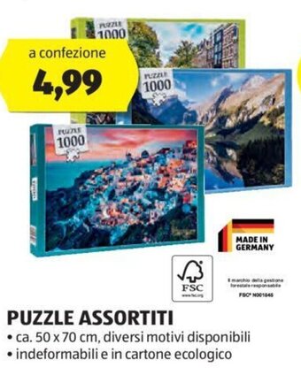 PUZZLE ASSORTITI