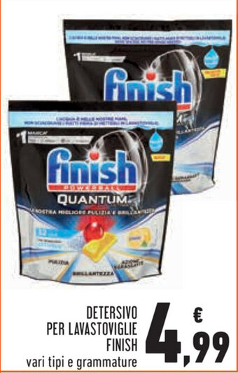 Conad Finish Detersivo per Lavastoviglie offerta