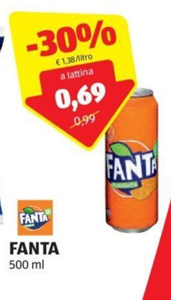 ALDI FANTA 500 ml offerta