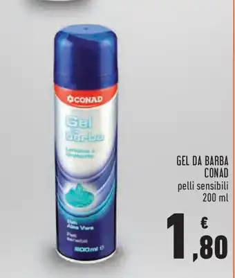 Conad Conad Gel da Barba 200ml offerta