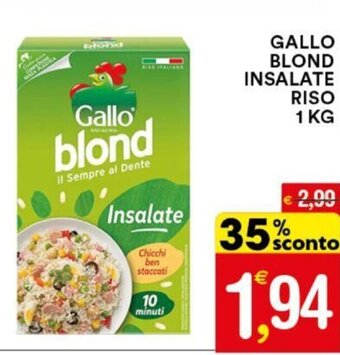 GALLO BLOND INSALATE RISO 1 KG
