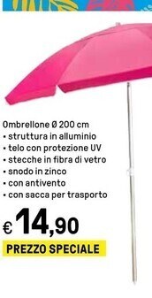 Iper La Grande Ombrellone o 200 cm offerta