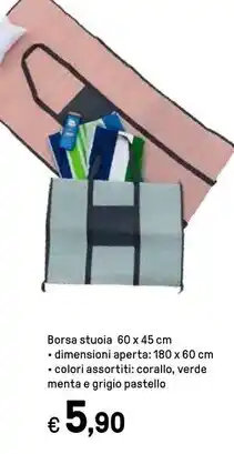 Borsa stuoia 60 x 45 cm