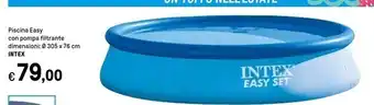 Intex piscina easy con pompa filtrante
