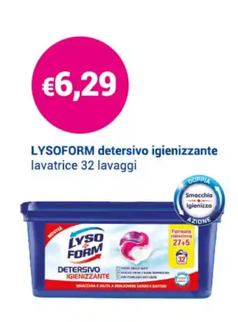 Acqua & Sapone Lysoform Detersivo igienizzante 32 lavaggi offerta