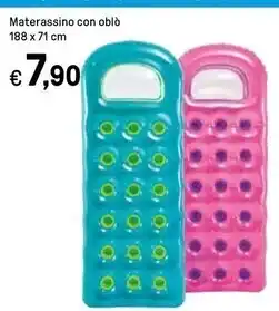 Iper La Grande Materassino con oblò 188 x 71 cm offerta