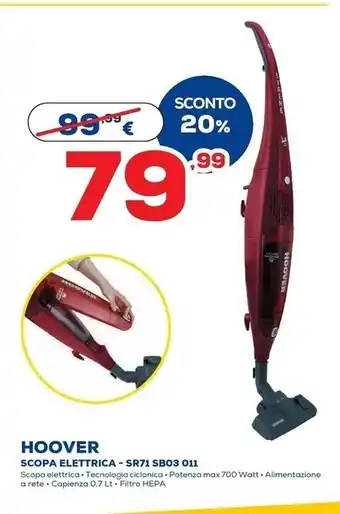 Hoover scopa elettrica - sr71 sb03 011