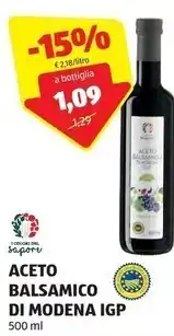 I colori del sapore aceto balsamico di modena igp