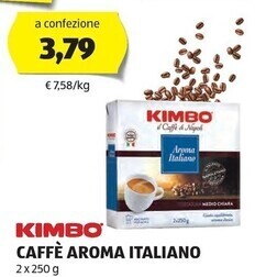 ALDI Kimbo caffe aroma italiano offerta