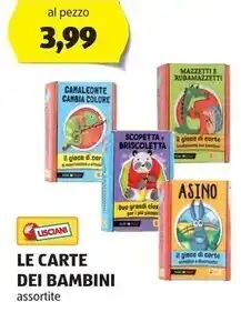 Lisciani le carte dei bambini