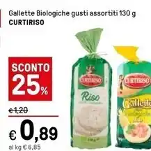 Iper La Grande Curtiriso gallette di riso offerta