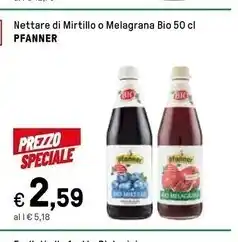 Pfanner nettare di mirtillo bio