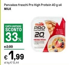 Milk pancakes freschi pro high protein