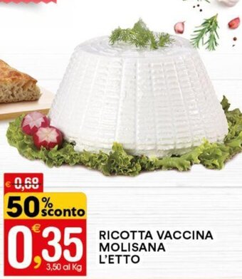 Gecop RICOTTA VACCINA MOLISANA L'ETTO offerta