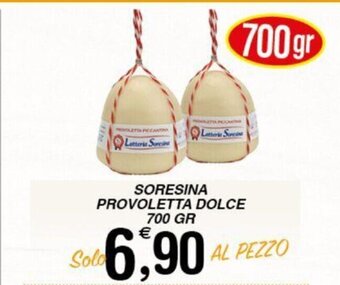 Gecop SORESINA PROVOLETTA DOLCE 700 GR offerta