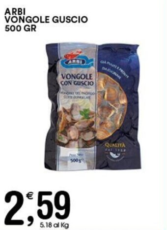 ARBI VONGOLE GUSCIO 500 GR