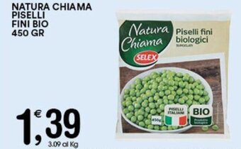 NATURA CHIAMA PISELLI FINI BIO 450 gr