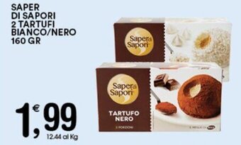 SAPER DI SAPORI 2 TARTUFI BIANCO/NERO 160 GR