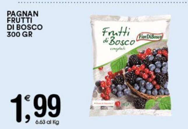 Gecop PAGNAN FRUTTI DI BOSCO 300 GR offerta