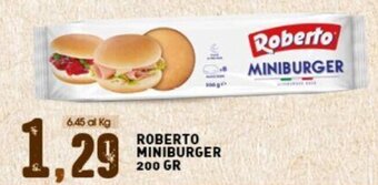 Gecop ROBERTO MINIBURGER 200 GR offerta
